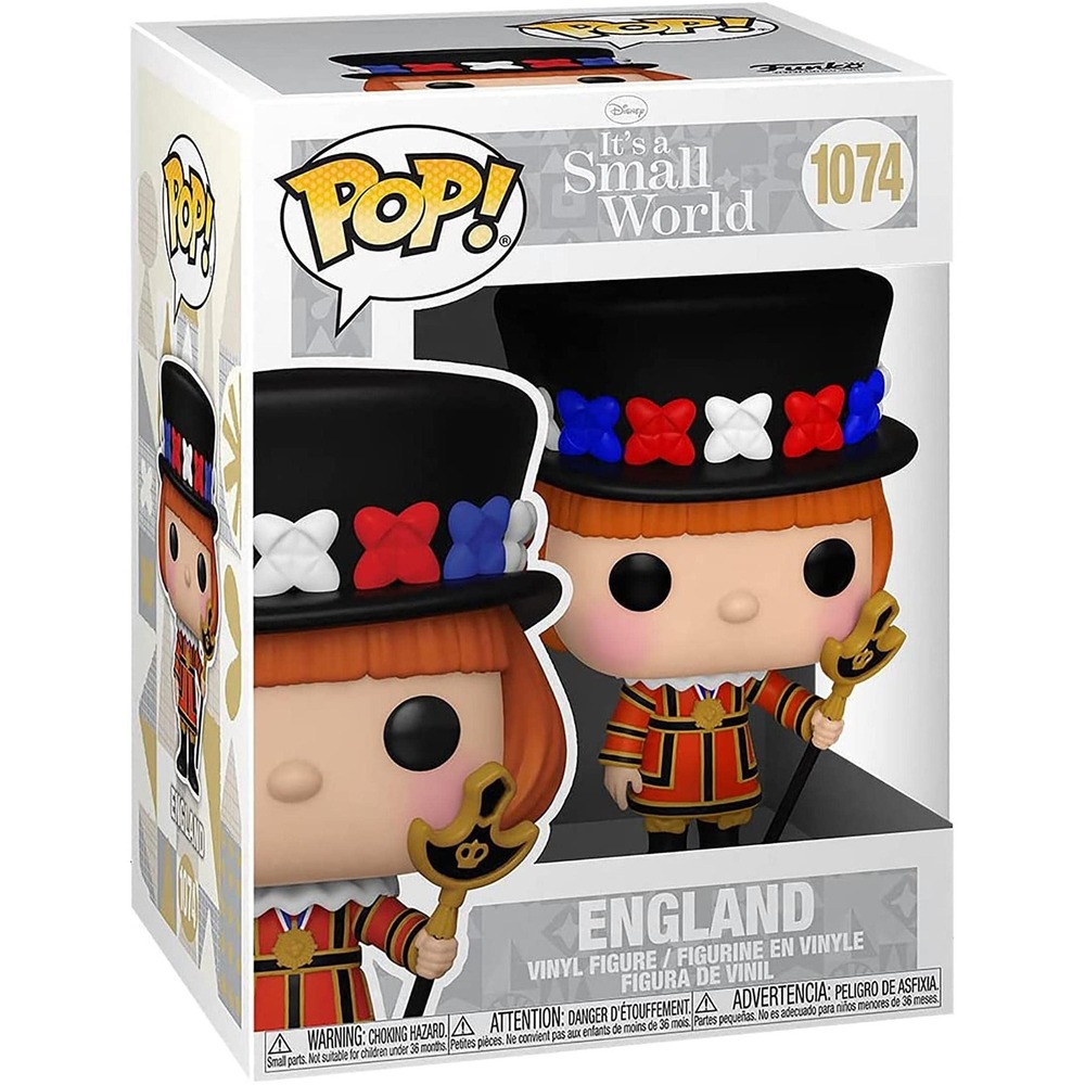 Funko Pop Disney It's a Small World England 1074 Vinyl Figure New